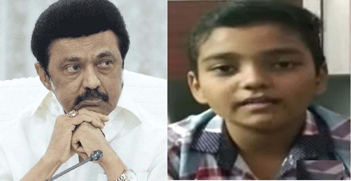 `லாரிகளால் பள்ளி குழந்தைகளுக்கு ஆபத்து'- முதல்வர் ஸ்டாலினுக்கு வீடியோ வெளியிட்டு கோரிக்கை வைத்த மாணவன்