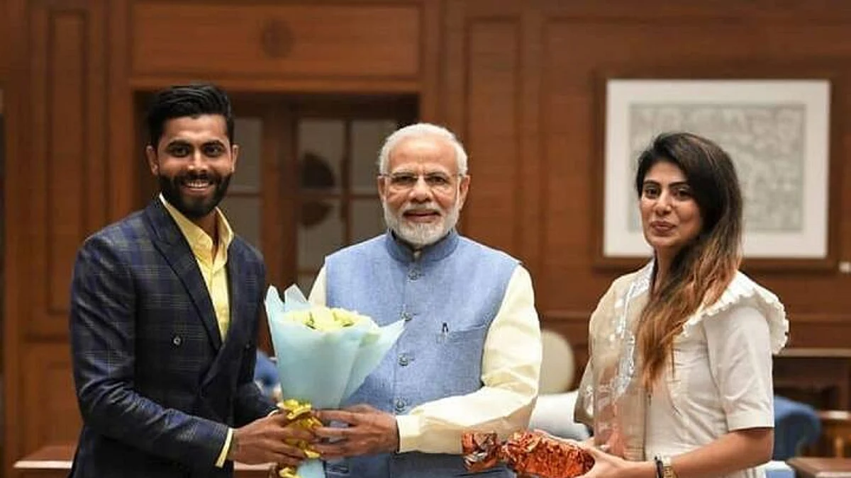 குஜராத் சட்டப்பேரவைத் தேர்தல்: கிரிக்கெட் வீரர் ஜடேஜா மனைவி பாஜக வேட்பாளராக போட்டி