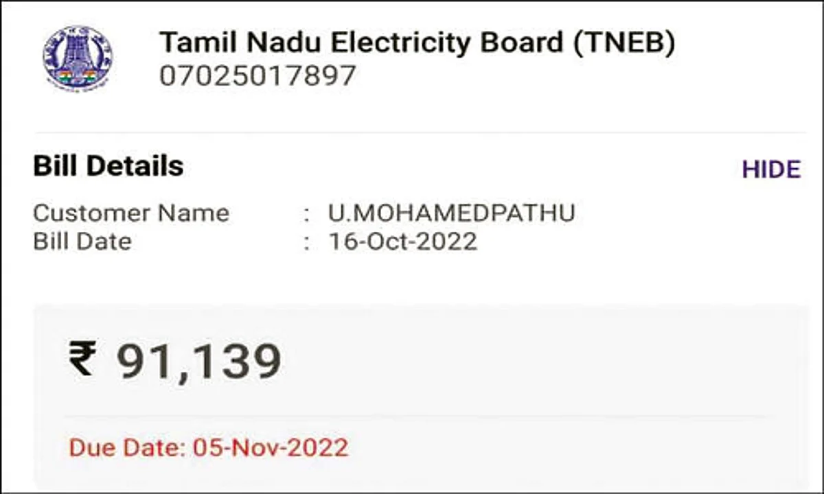 பசுமை வீட்டில் வசிக்கும் ஏழைப் பெண்ணுக்கு 91 ஆயிரம் கரன்ட் பில்! நடந்தது என்ன?