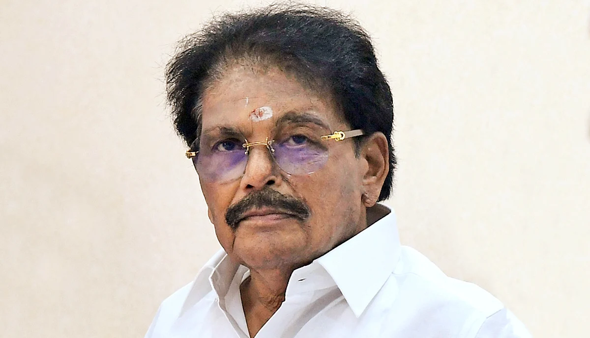 திடீர் நெஞ்சுவலி: தனியார் மருத்துவமனையில் அமைச்சர் கே.கே.எஸ்.ஆர்.ராமச்சந்திரன் அனுமதி