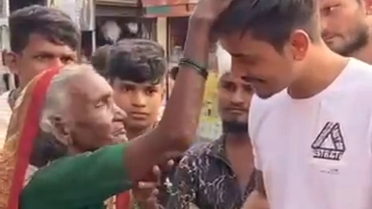 பிறந்தநாளில் இளைஞர் செய்த காரியம்: வைரலாகும் வீடியோ