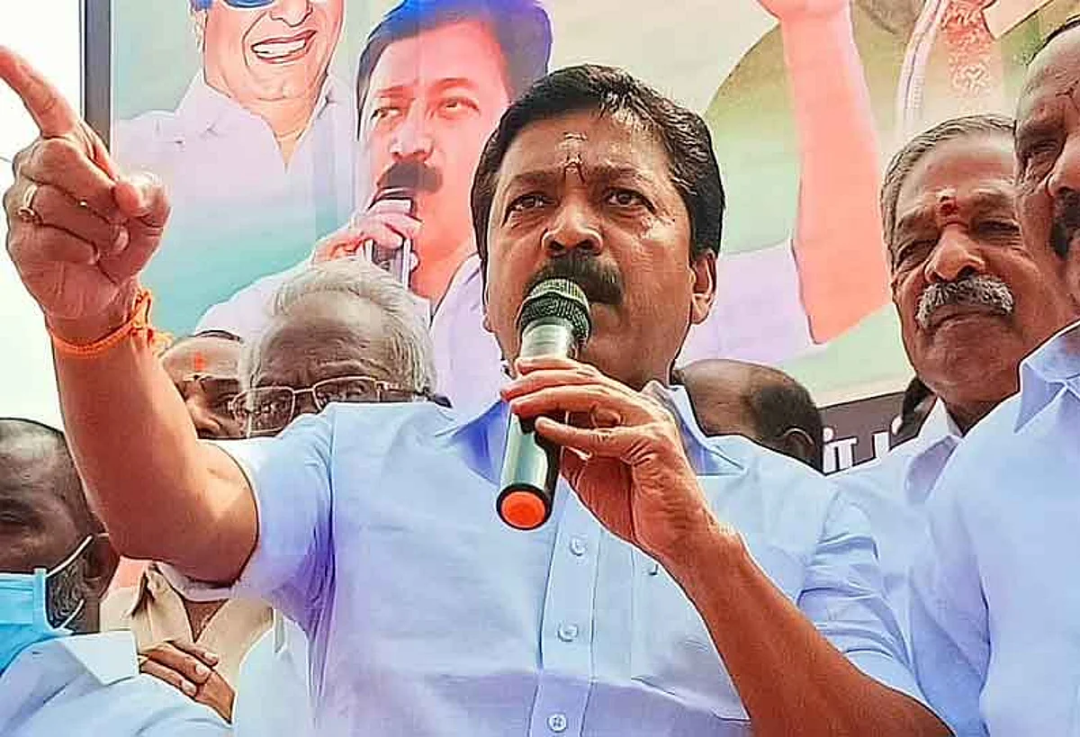 `நீங்களே திருந்துங்கள், இல்லையென்றால் திருத்தப்படுவீர்கள்'- போலீஸ் அதிகாரிகளை எச்சரிக்கும் சி.வி.சண்முகம்