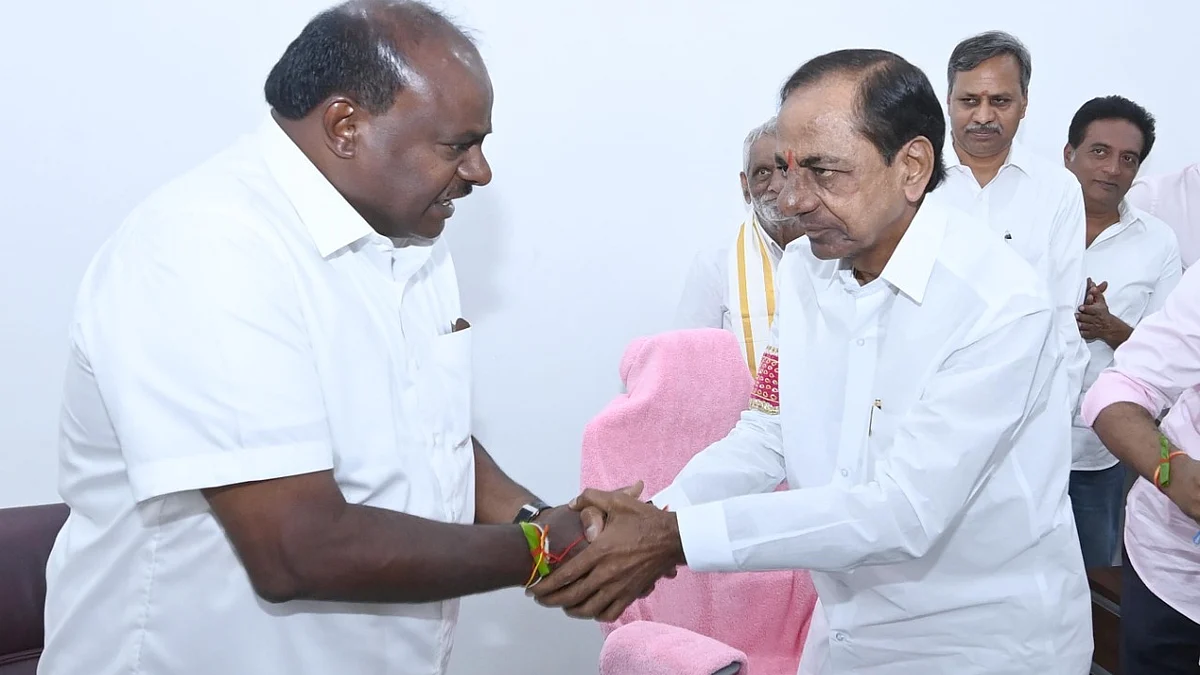 கர்நாடக சட்டமன்றத் தேர்தல்: சந்திரசேகர் ராவுடன் கூட்டணி அமைக்கும் குமாரசாமி!