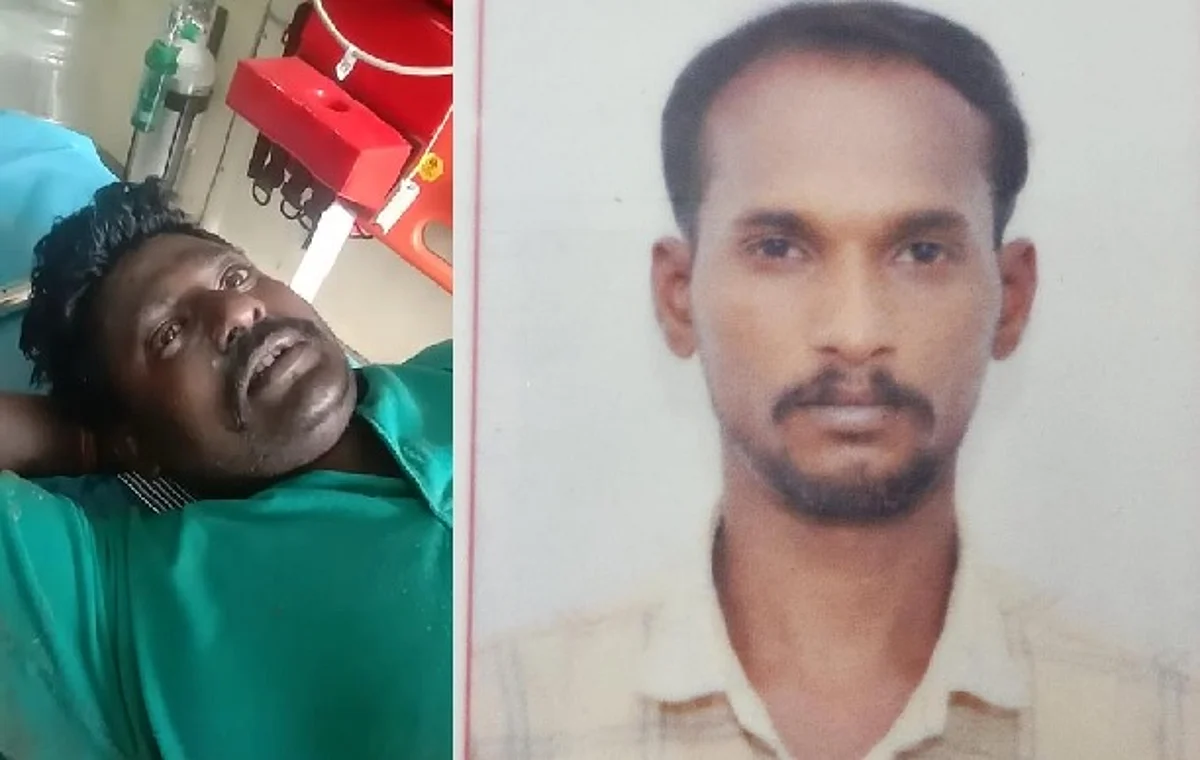 கொலை செய்யப்பட்ட சங்கர். கைதான வீரபுத்திரன்