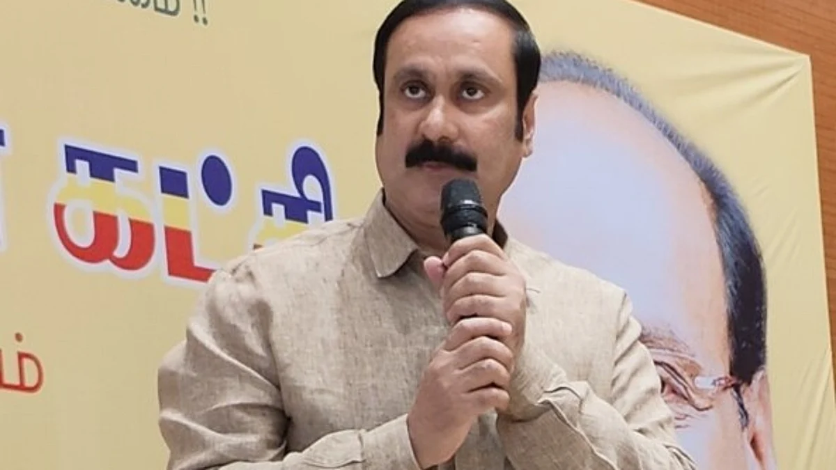 அன்புமணி ராமதாஸ்.