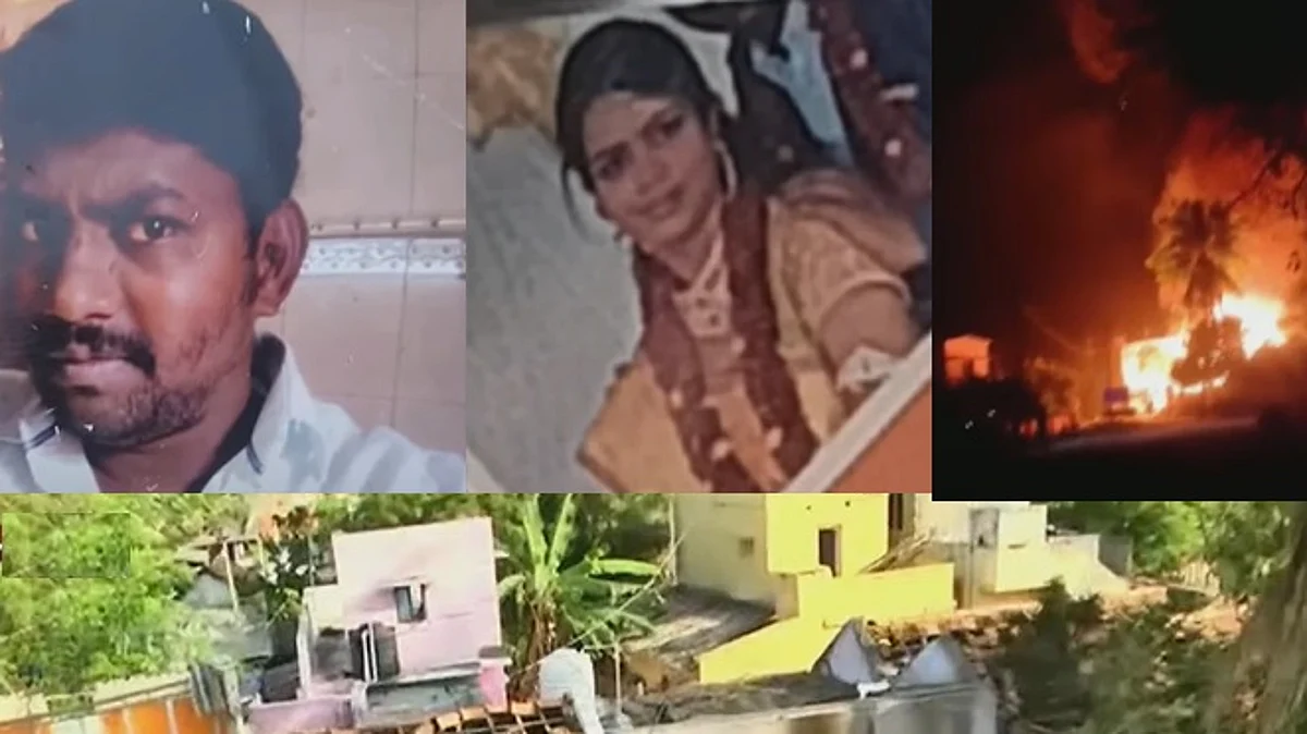 அதிகாலையில் வெடித்து சிதறிய வெடி; கணவன், மனைவி, மாமியார் உடல் சிதறி பலி: நாமக்கல்லில் பயங்கரம்