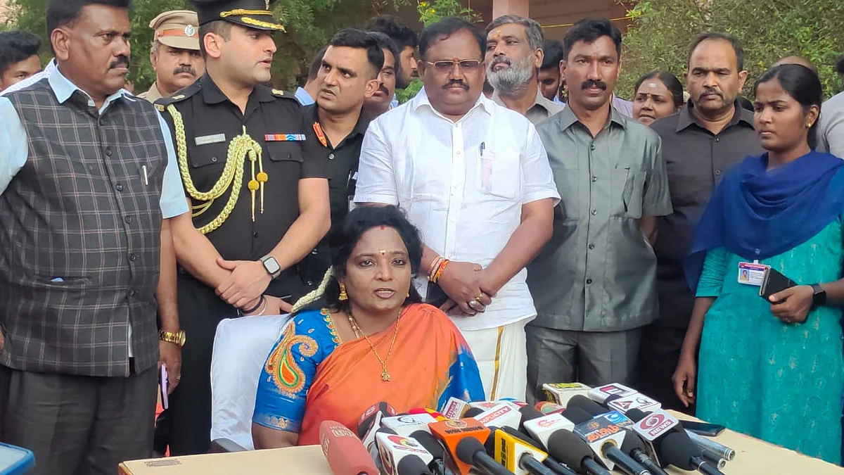 `எல்லாவற்றையும் நான் வாட்ச் பண்றேன்'- அண்ணாமலை வாட்ச் குறித்த கேள்விக்கு தமிழிசை நகைச்சுவை பதில்