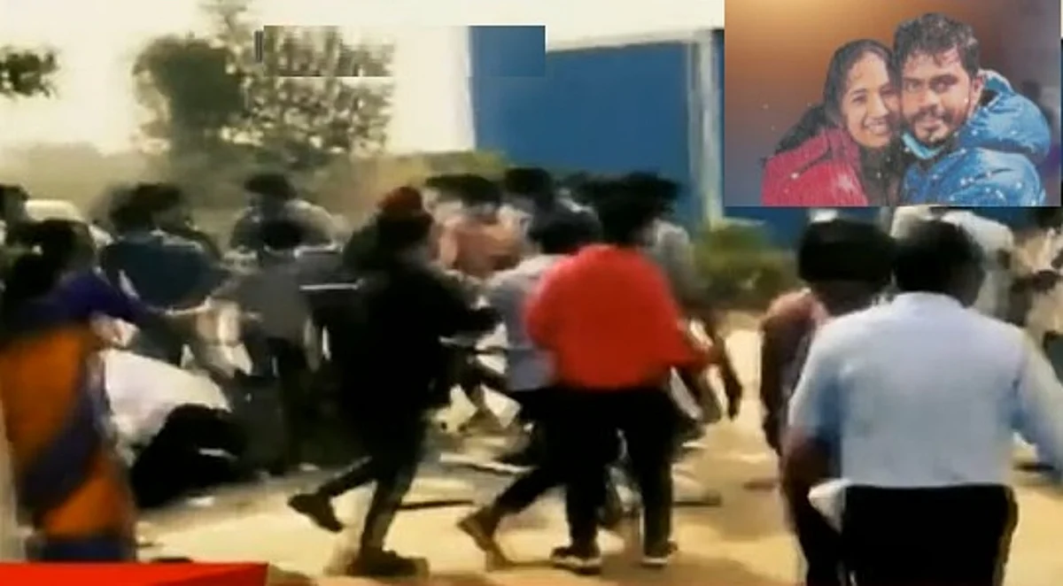 காதல் மனைவிக்கு வேறு திருமணம்; தந்தை மீது கொடூர தாக்குதல்: வீடு புகுந்து தூக்கிச் சென்ற காதலன்