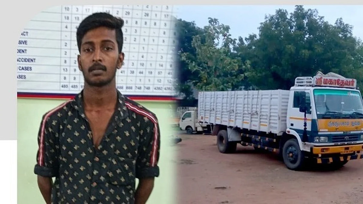 கேரளத்தில் இருந்து கழிவைக் கொண்டுவந்து கொட்டிக் கைது செய்யப்பட்டவர்கள்