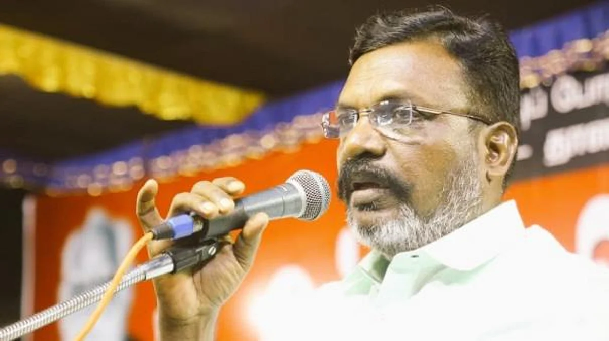 `ஆளுநர் தனது பிழையை உணர்ந்து வருந்தியுள்ளார்'- திருமாவளவன்