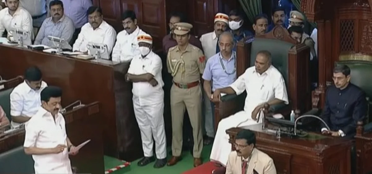 `தமிழ்நாடு' வார்த்தையை தவிர்த்த ஆளுநர்; முதல்வர் ஸ்டாலின் காட்டிய அதிரடி: பேரவையில் நடந்தது என்ன?