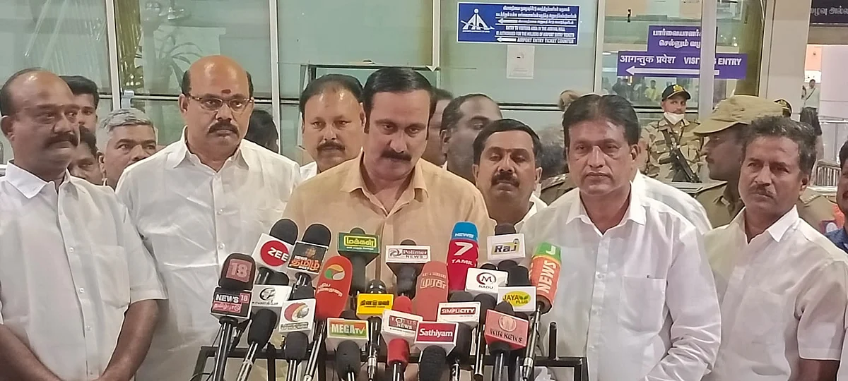 `தமிழ்நாடா, தமிழகமா? என்பது ஆளுநரின் வேலை கிடையாது'- அன்புமணி விமர்சனம்
