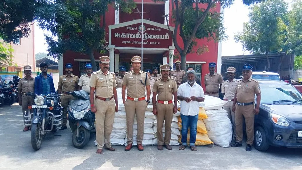 1100 கிலோ குட்கா பொருட்கள் பறிமுதல் - பதுக்கிய நபர் சிக்கினார்: கோவை போலீஸார் அதிரடி