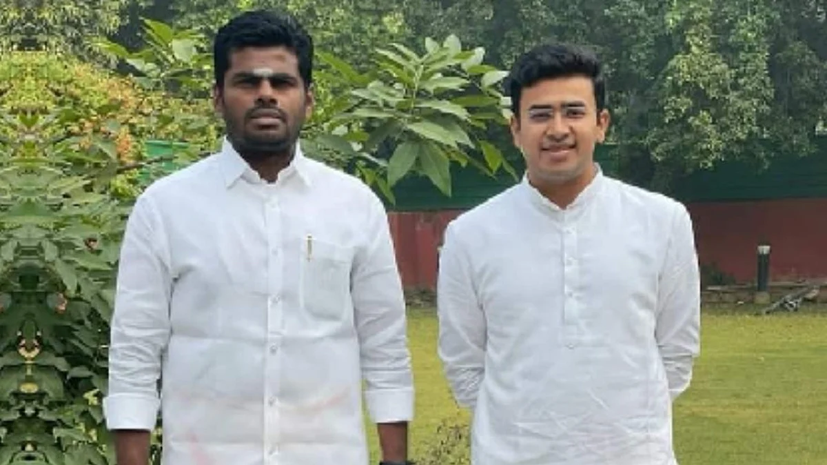 அண்ணாமலை - தேஜஸ்வி சூரியா