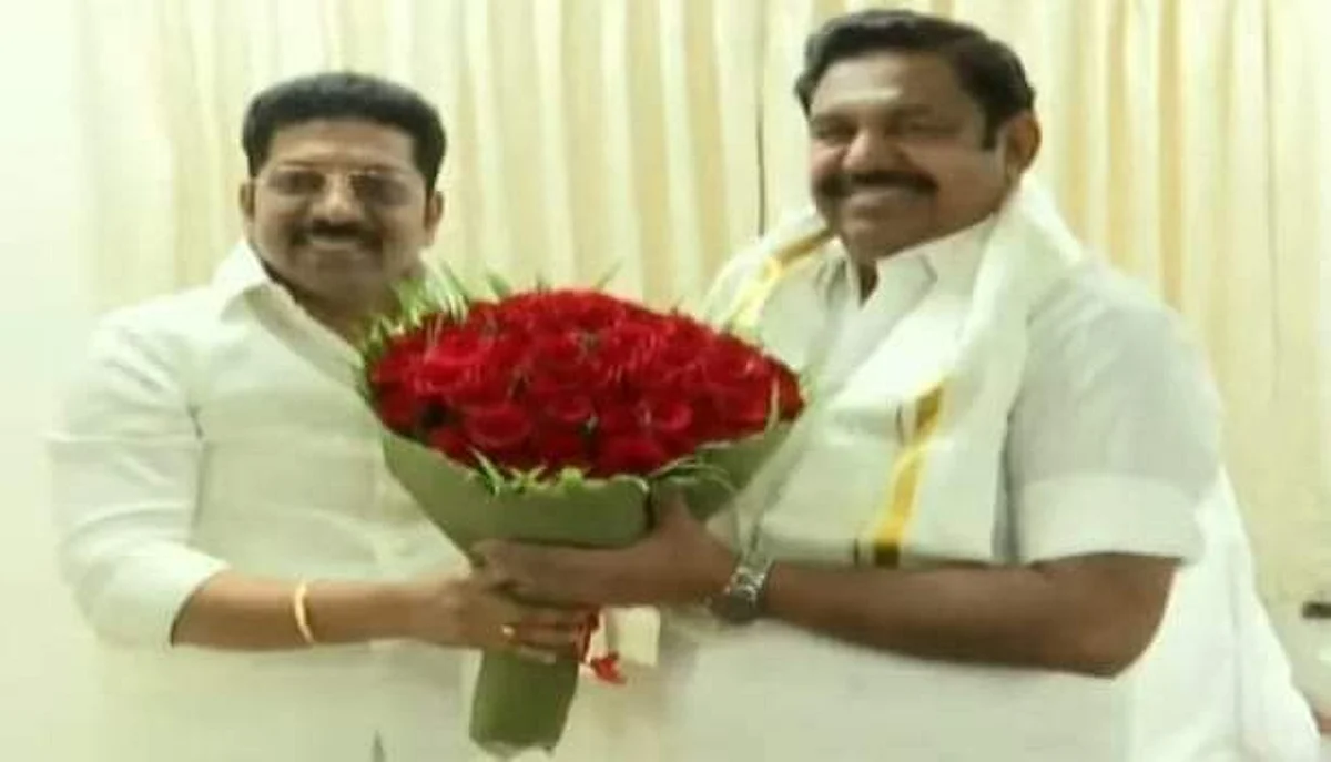 ஈபிஎஸ் முன்னிலையில் அதிமுகவில் ஐக்கியமான டாக்டர் சரவணன்!