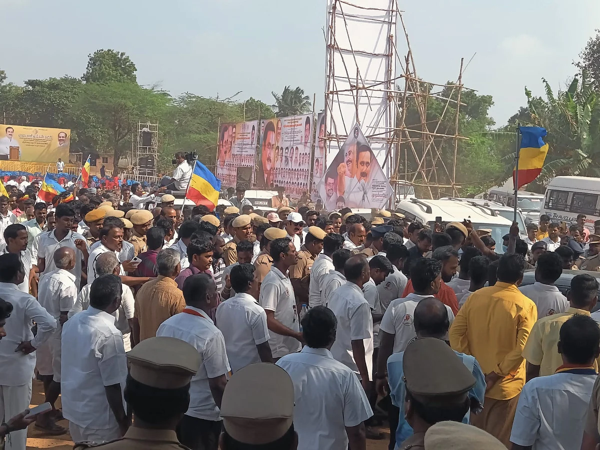 நடை பயணத்தில் அன்புமணி