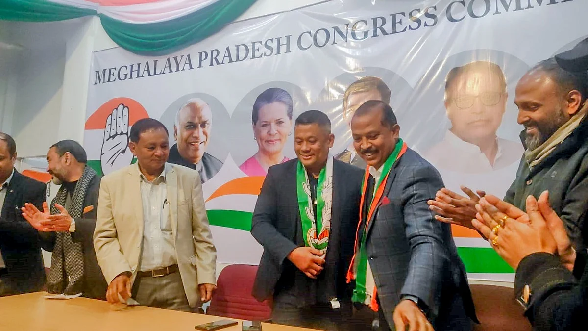சரத் பவார் கட்சியின் ஒற்றை எம்எல்ஏ காங்கிரஸில் இணைந்தார்: மேகாலயாவில் 19 எம்எல்ஏ இடங்கள் காலி!