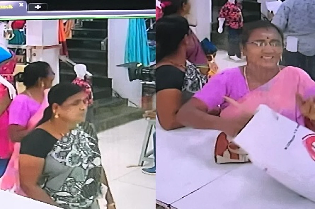 துணிக்கடையில் ஷுட்டிங்: சின்னத்திரை நடிகரின் செல்போன் திருட்டு: 2 பெண்களுக்கு வலைவீச்சு