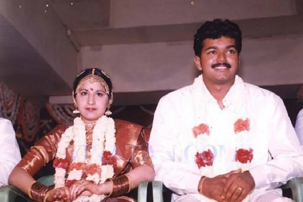 நடிகர் விஜய், சங்கீதா