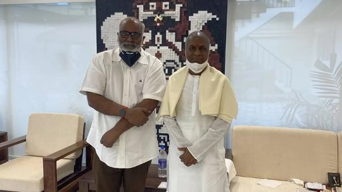 'ஆர்ஆர்ஆர்' படப்பாடலுக்கு கோல்டன் குளோப் விருது: கீரவாணிக்கு இளையராஜா வாழ்த்து