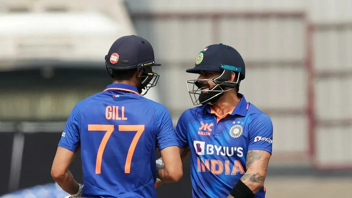 விராட் கோலி, சுப்மன் கில் விஸ்வரூப ஆட்டம் - இலங்கைக்கு கடும் சவாலான இலக்கை நிர்ணயித்தது இந்தியா!