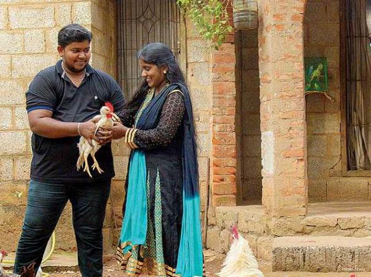 ஏளனமா பேசுனவங்க முன்னாடி வாழ்ந்து காட்டிட்டோம்! - ஒரு திருநம்பியின் காதல் கதை...