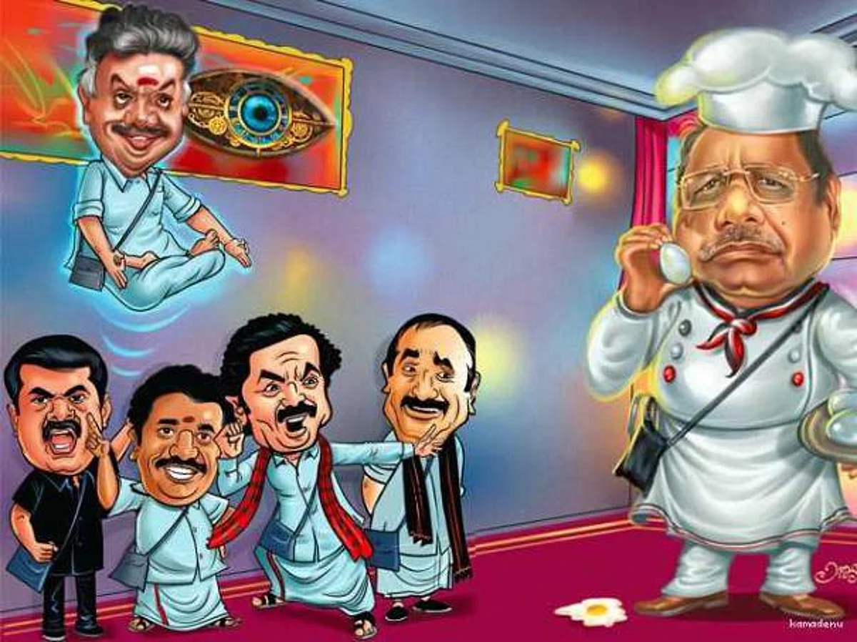 காணாமல் போன 18 முட்டைகளும் ரஜினியின் எதிர்பாராத நுழைவும்!- #அரசியல் பிக் பாஸ் சீசன் 2