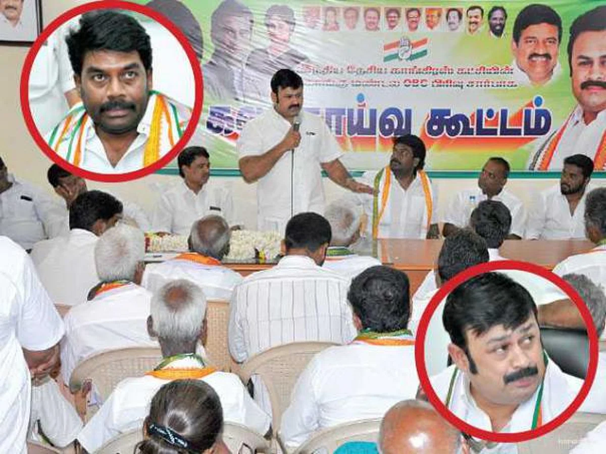 கதர் கோஷ்டிகளின் கட்டிப்பிடி வைத்தியம்!