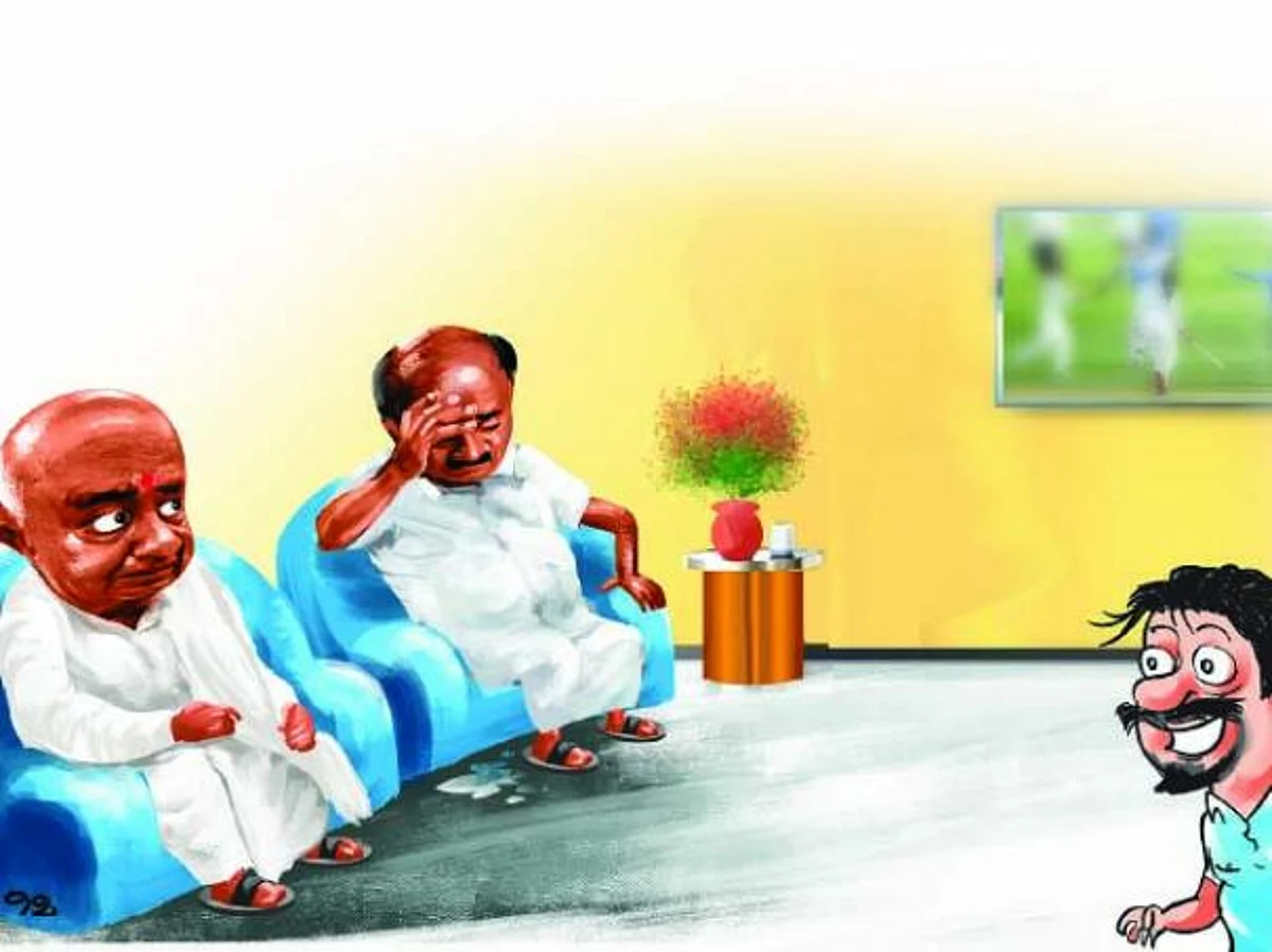 ‘சைபர்’ தாக்குதலில் சாய்ந்த குமாரசாமி!