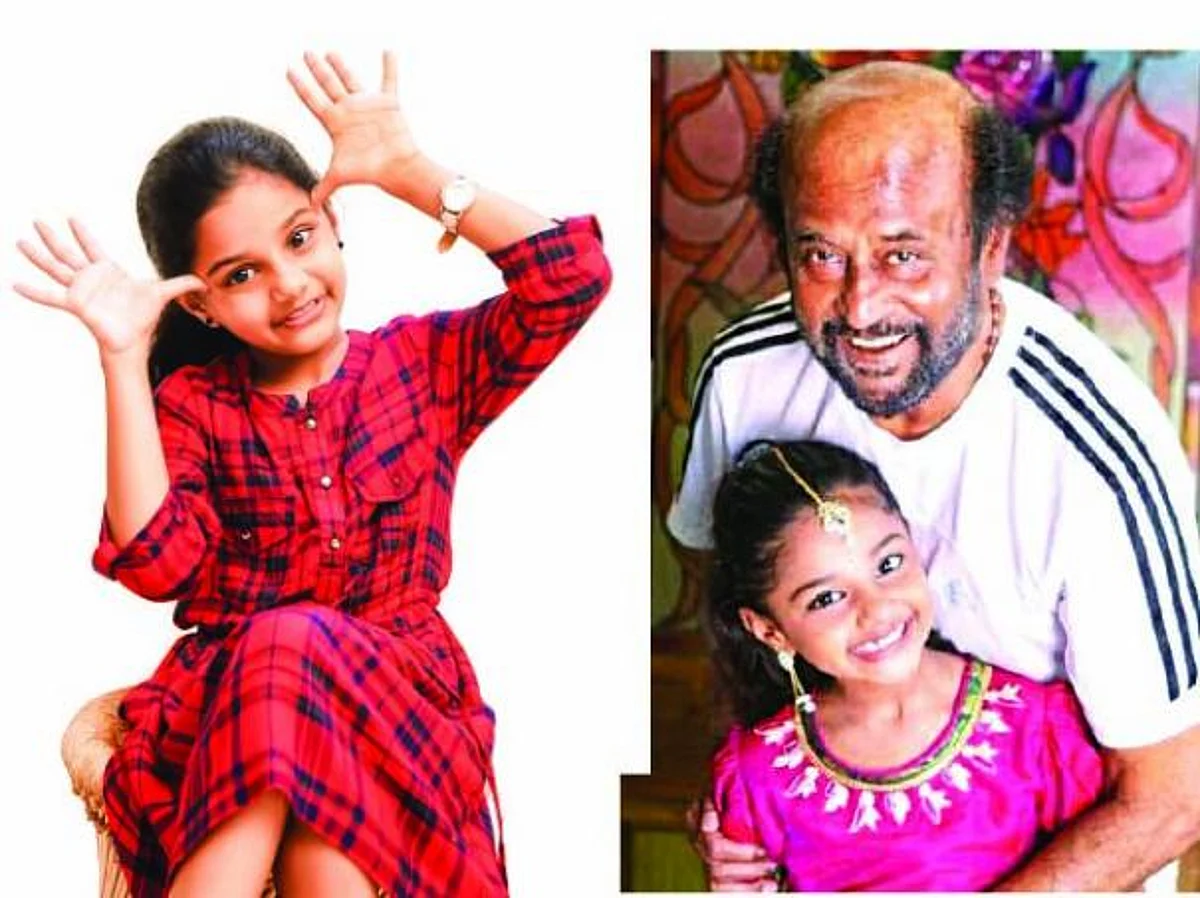 உங்களுக்கு ஹீரோயினா நடிக்கணும்!- ரஜினியைச் சிரிக்கவைத்த பேபி மானஸ்வி