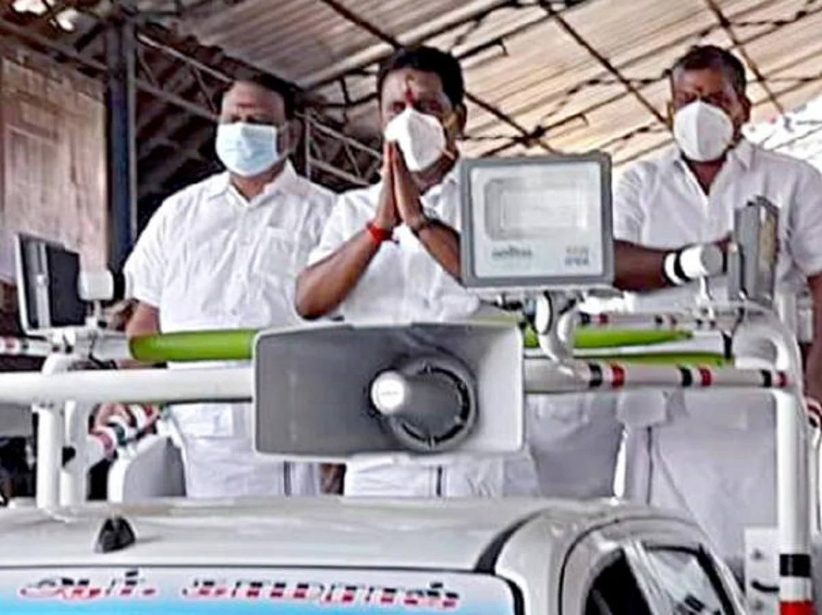 எலெக்ஷன் கார்னர்: கரோனா பயத்தில் காமராஜ்!