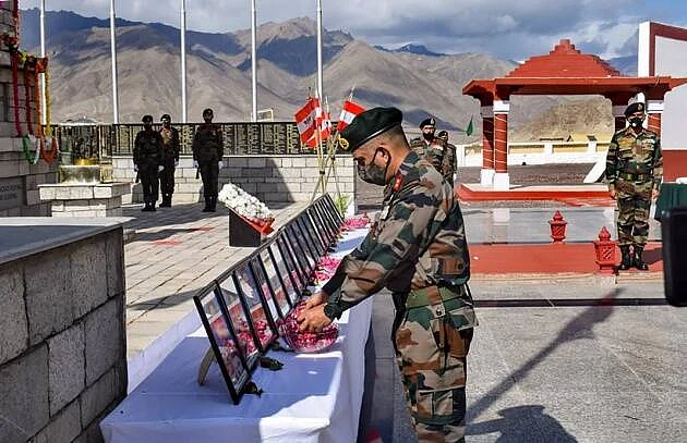 पूर्वी लद्दाख स्थित गलवान घाटी