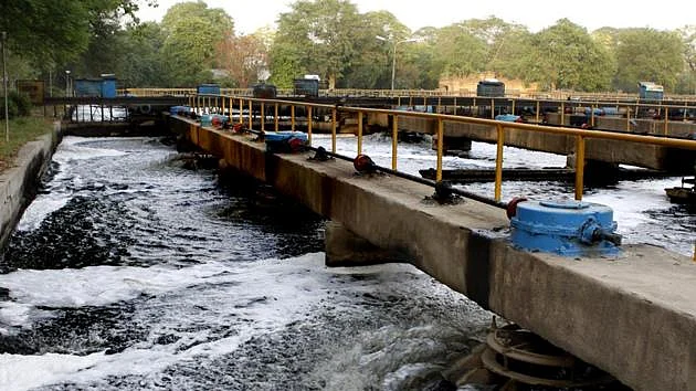 Sewage treatment plant (this image is representational).