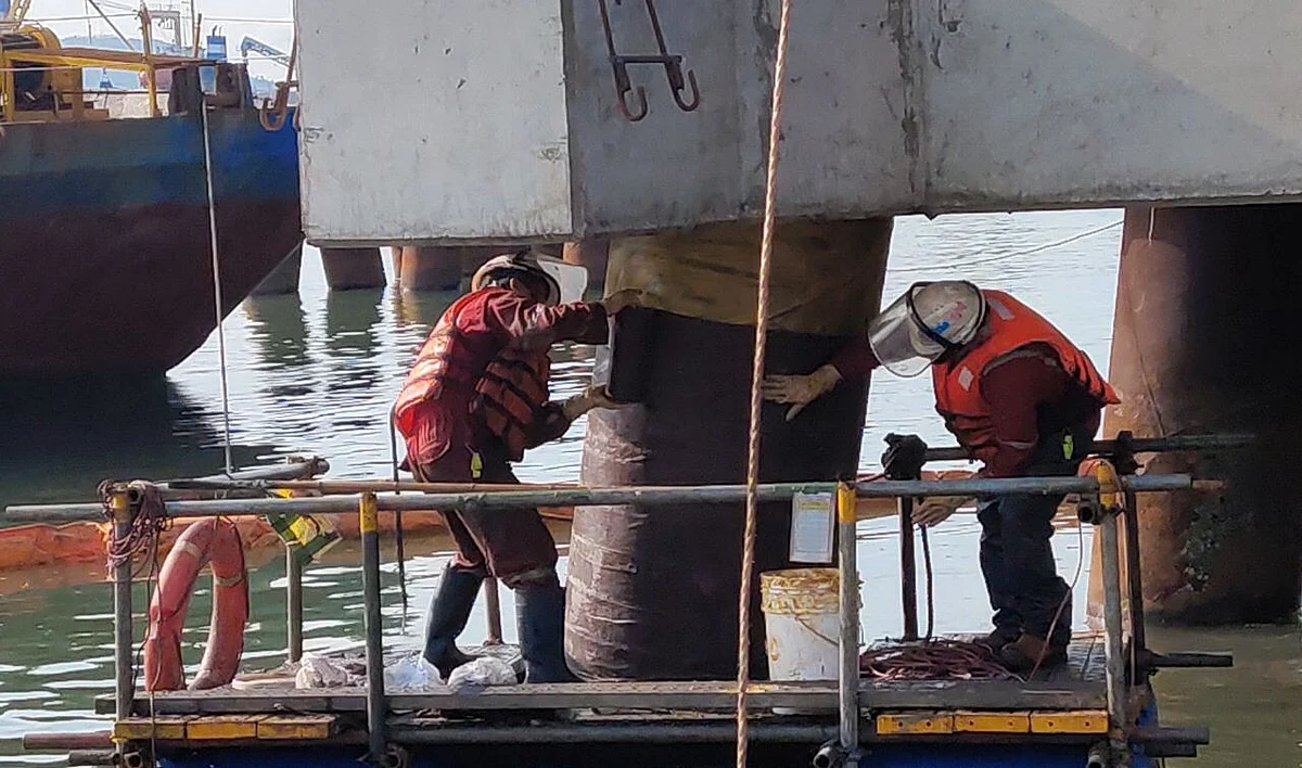 Jetty sanitisation (this image is representational).