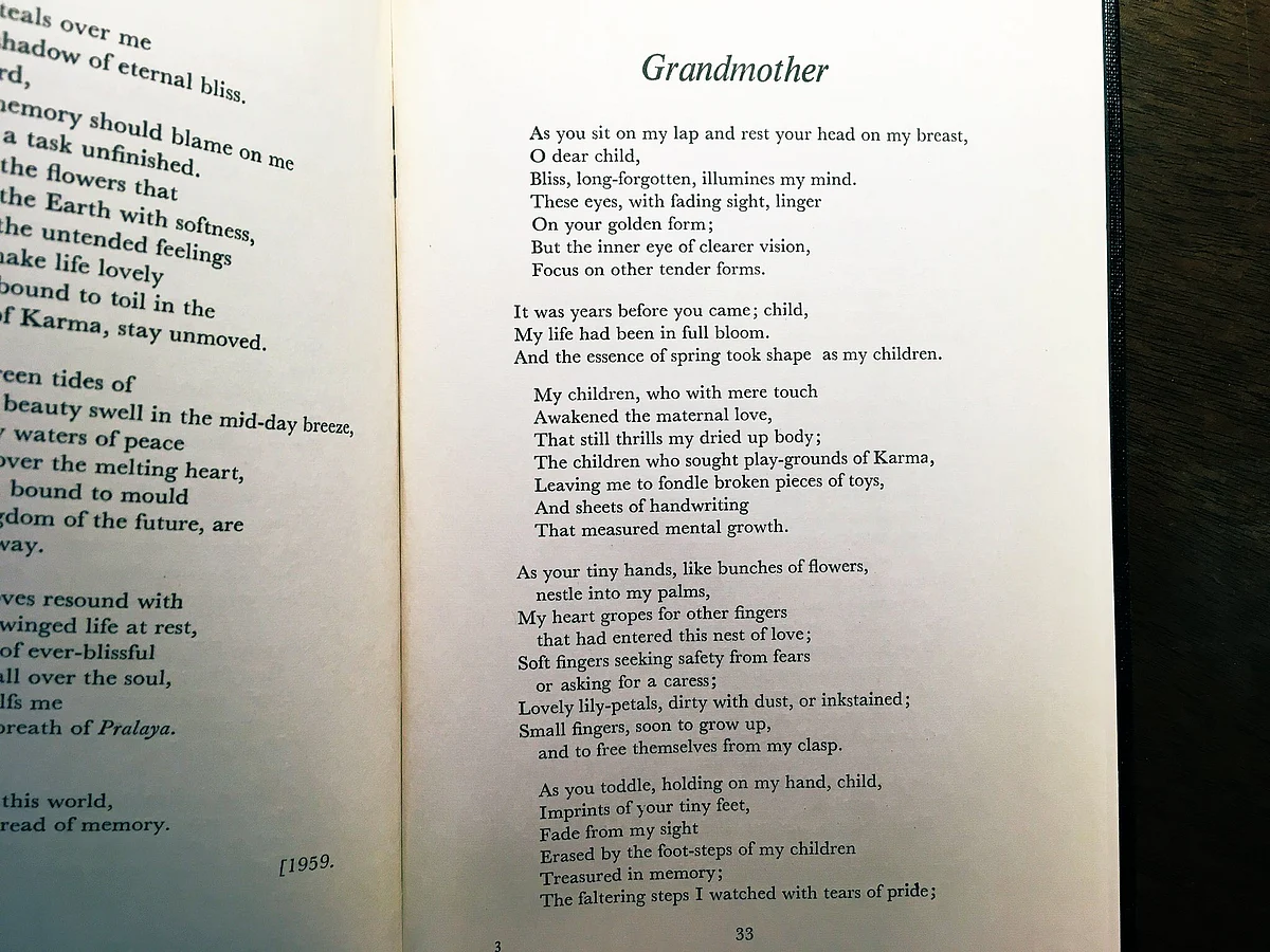 Translation of Amma's poem 'Mutthassi'