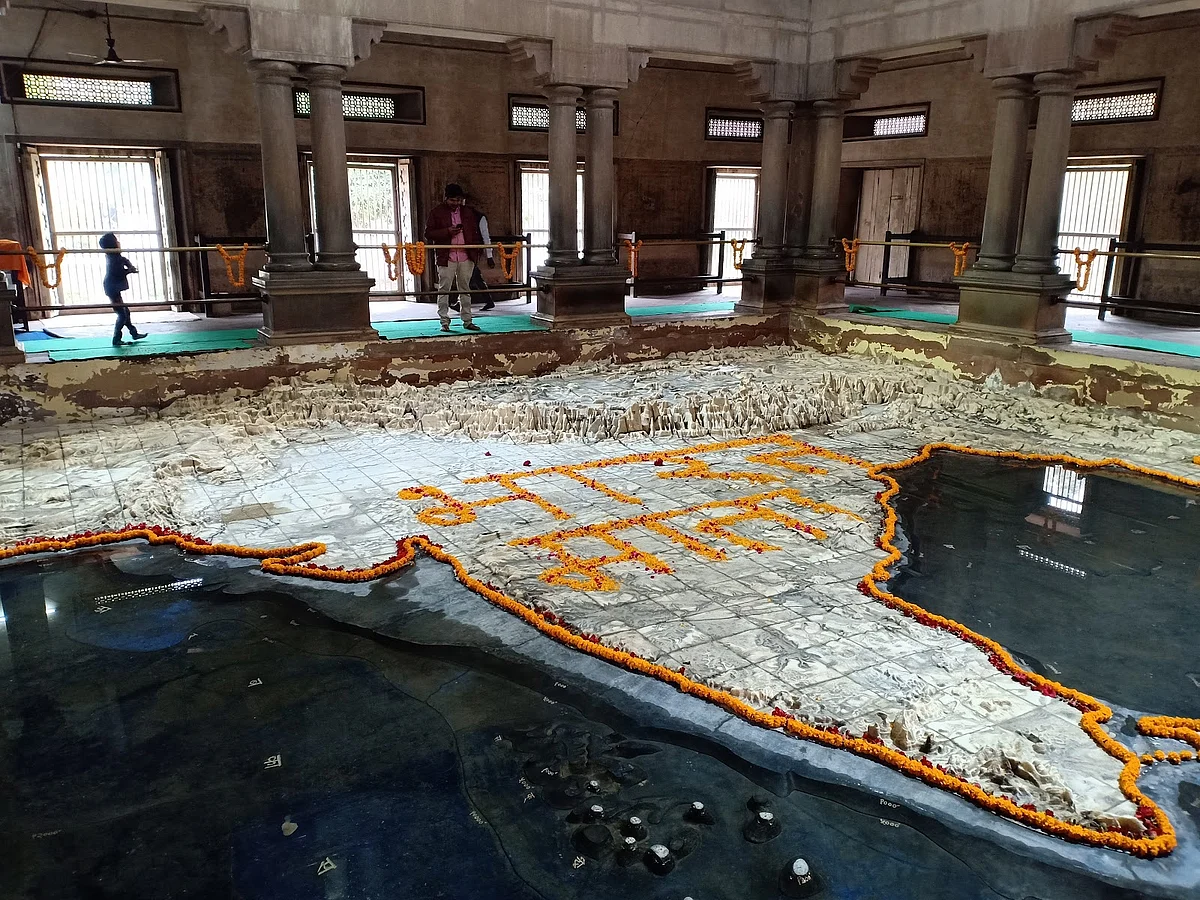 अविभाजित भारत का नक्शा