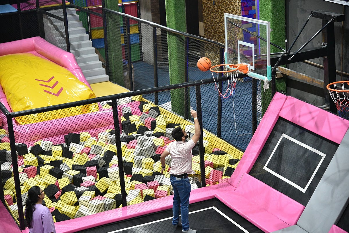 Head now to Kangaroo Trampoline Park in Lucknow for an escapade like