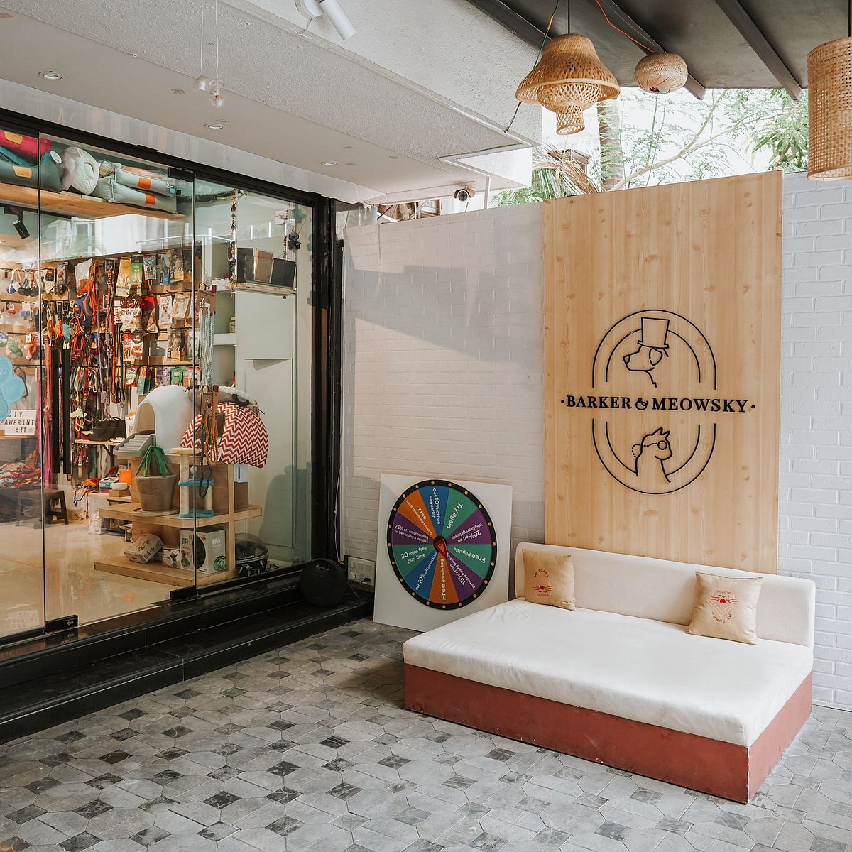Check out THIS 'humanfriendly' pet cafe & motel by Barker & Meowsky, in Khar West