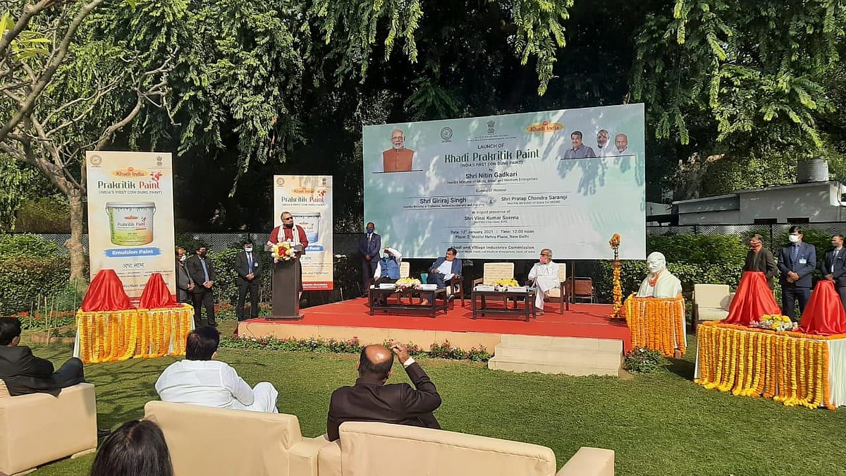 India gets its firstever cow dung paint, an innovative product by Jaipur's Paper Institute