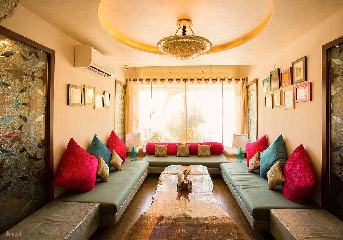 There's nothing like 'too much coffee' when seated amid artistic