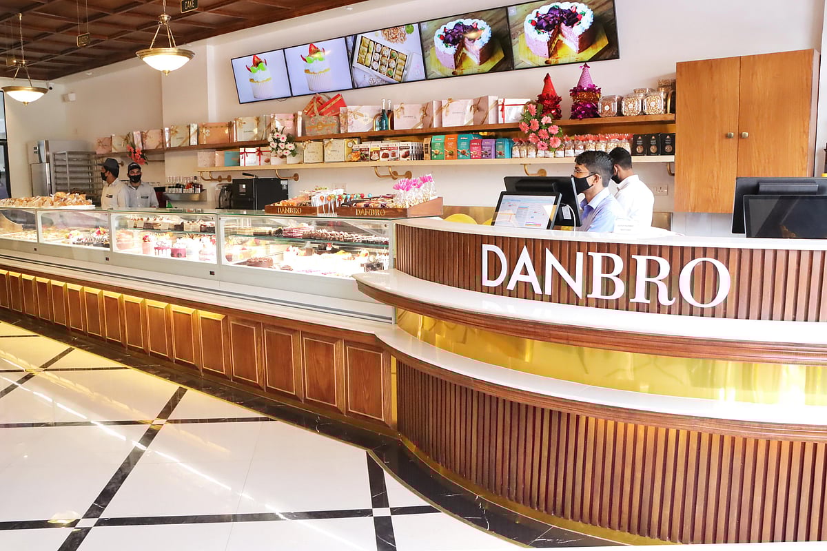New in Lucknow DANBRO by Mr. Brown is now open at Cyber Heights
