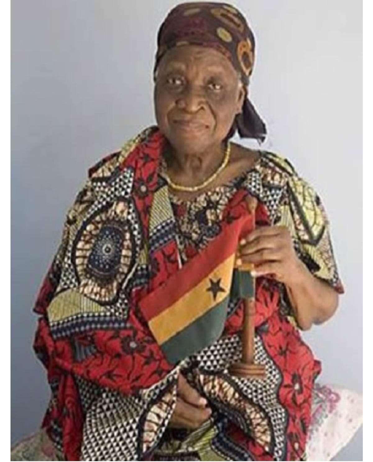 Meet Miss Theodosia Okoh The Designer Of The Ghana Flag meet-miss-theodosia-okoh-the-designer-of-the-ghana-flag