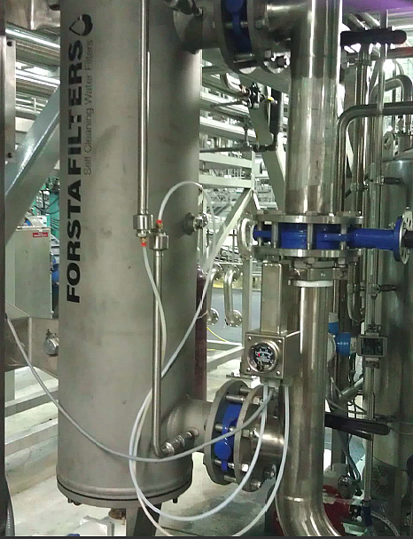 Forsta self-cleaning filter
