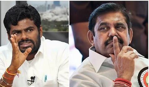 bjp vs aidmk
