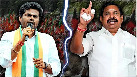 bjp vs admk