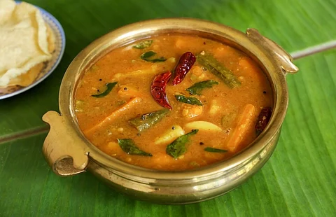 drumstick mango sambar