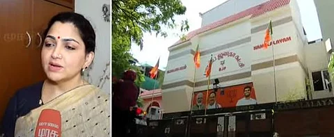 தமிழக பாஜக துணை தலைவராக குஷ்பு நியமனம்.. அறிவிப்பை வெளியிட்ட நயினார் நாகேந்திரன்!