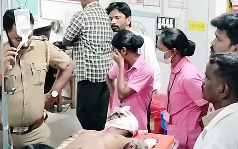“காதலை கண்டித்த அக்கா கணவர்” - திருமணத்திற்கு மறுப்பு தெரிவித்த கல்லூரி மாணவி.. காதலியின் மாமனை துரத்தி துரத்தி வெட்டிய காதலன்!