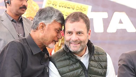 cbn sceretly contacting rahul ganhdi