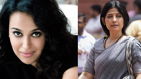 Swara bhaskar and dimple yadhav 